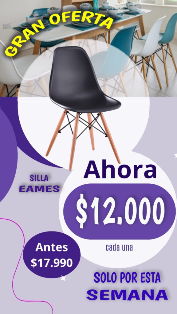 GRAN OFERTA SILLA EAMES